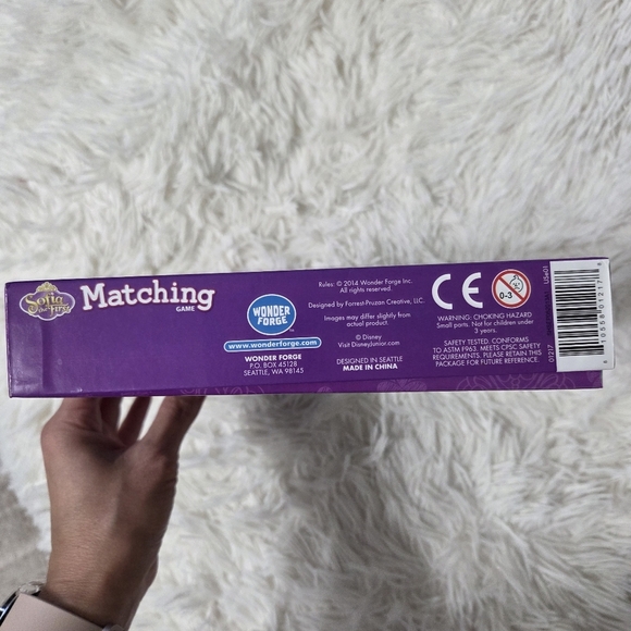 Sofia the First Picture Matching Game Disney Junior Preschool Game Night - Picture 3 of 4